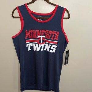 47 Brand Minnesota Twins Navy Blue Tank Top